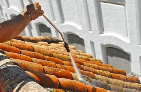 Nettoyage de toitures - Lannebert